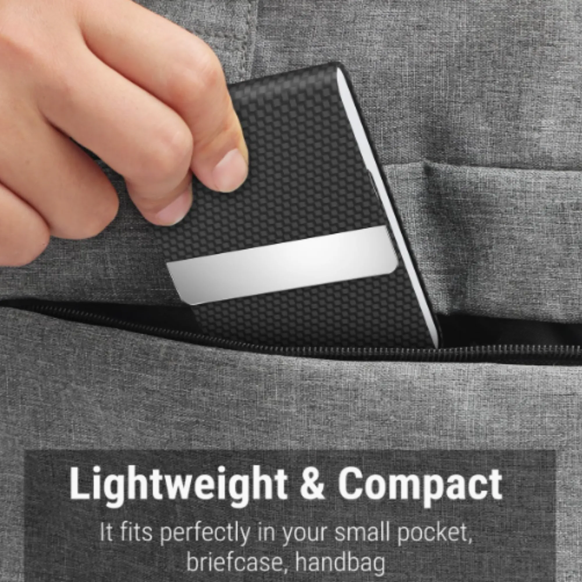 Stainless Steel PU Leather Card Case With Magnetic Closure 12