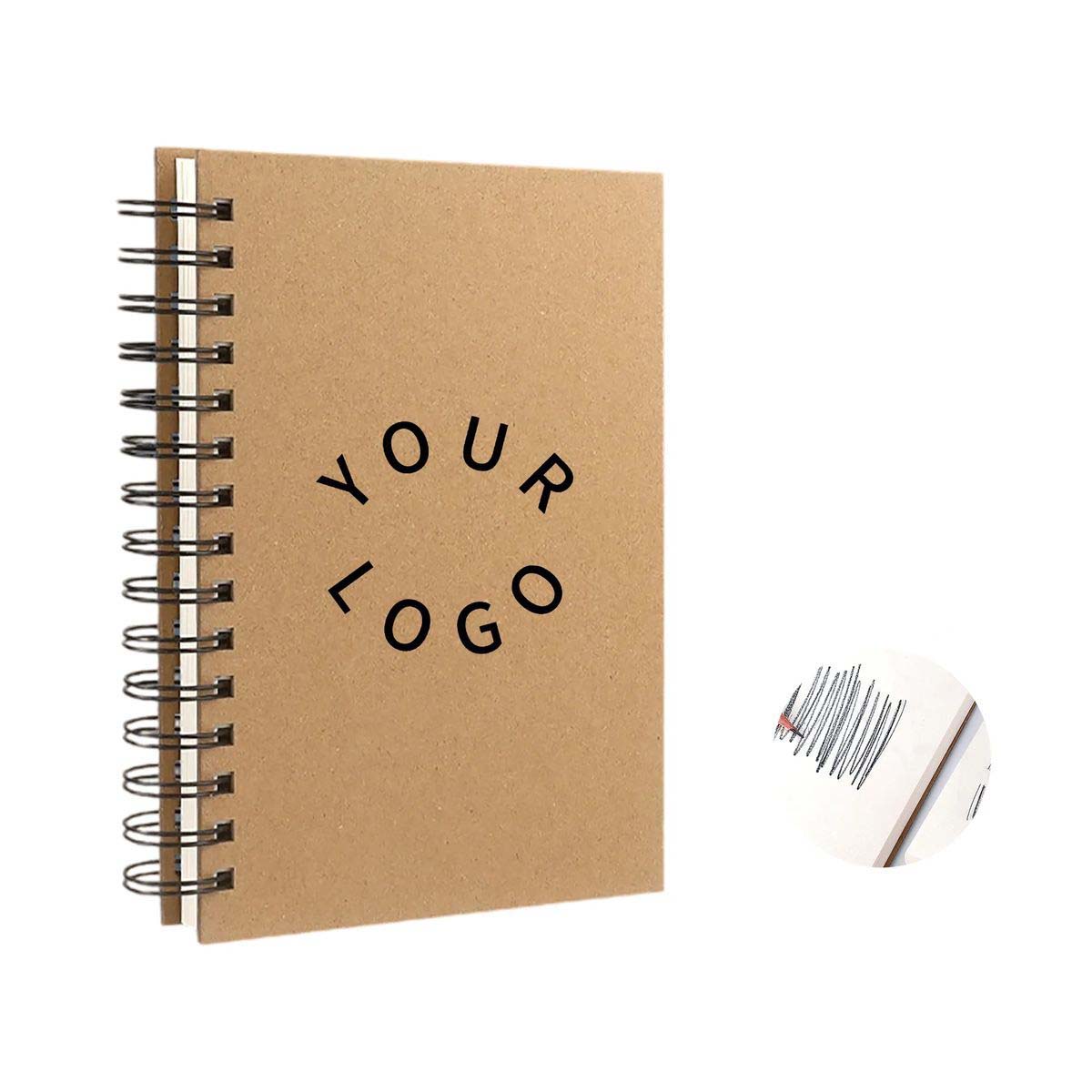 Portable Spiral Bound Notebook for Journaling 2