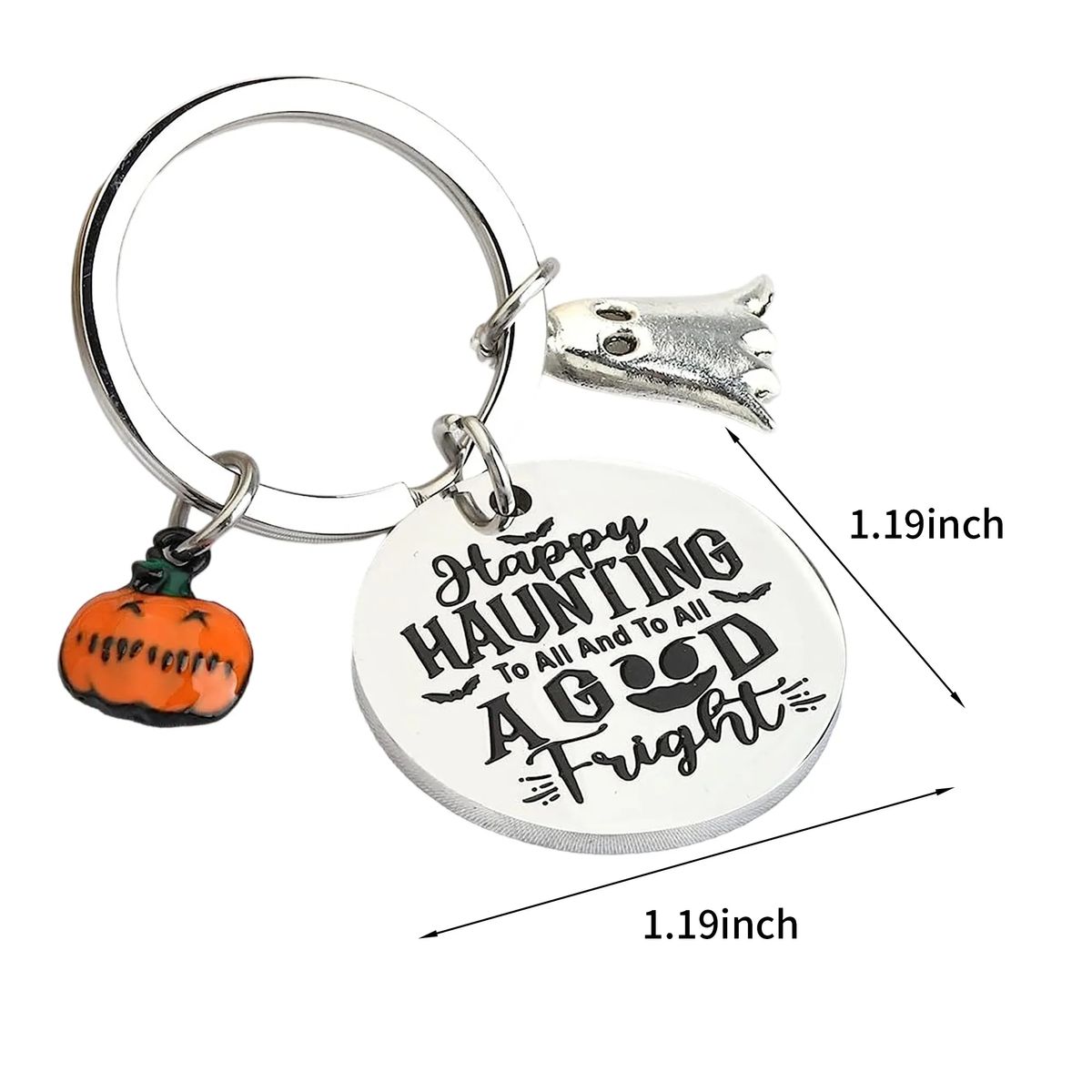 Spooky Halloween Key Ring for Bags 3