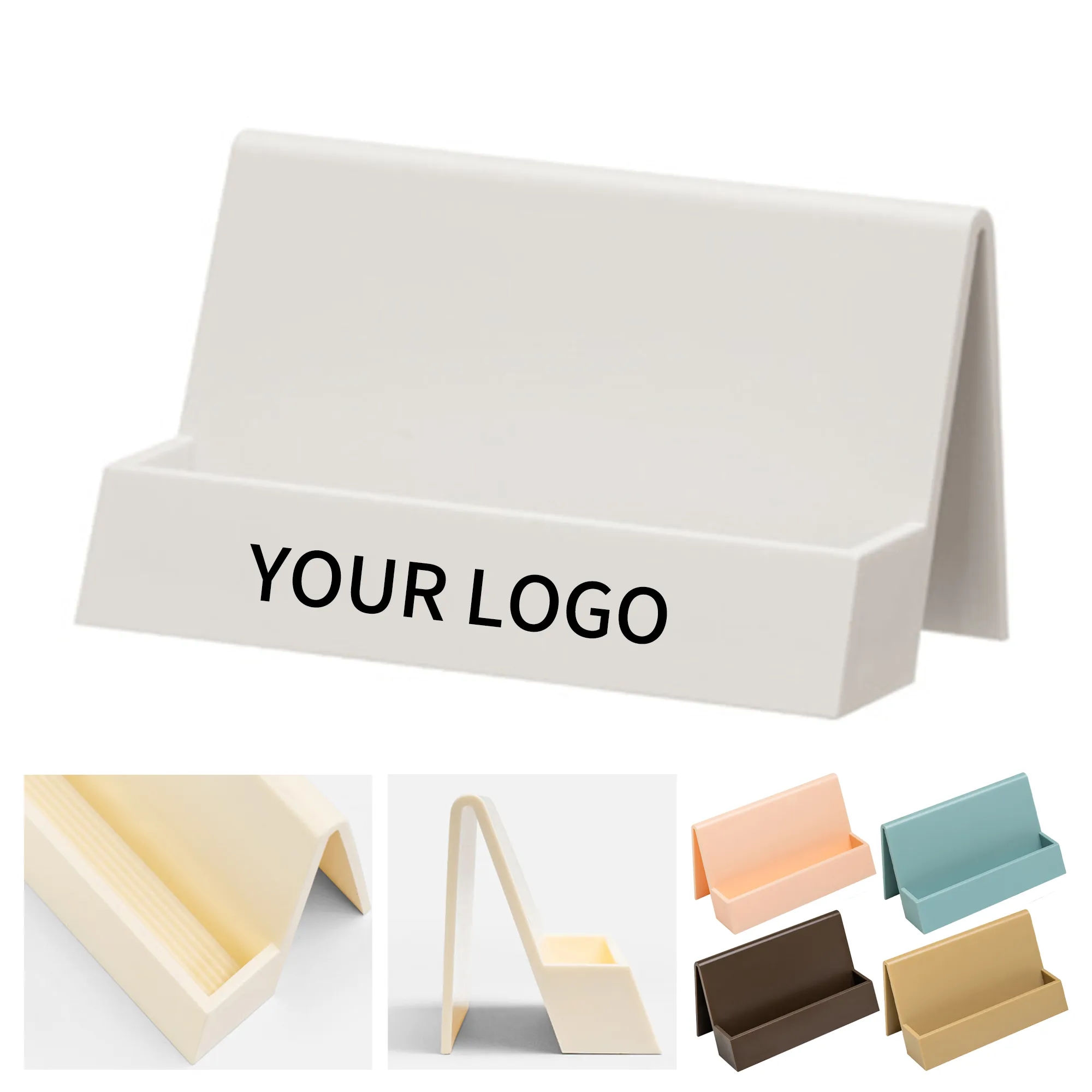 Desktop Business Card Storage Plastic Box 1