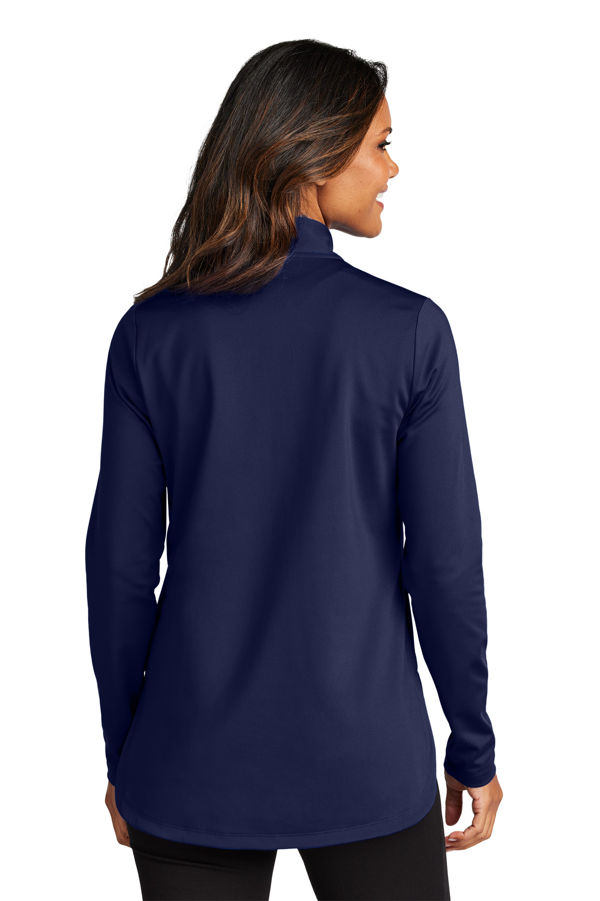 Port Authority Women's C-FREE Double Knit 1/4-Zip LK880 34