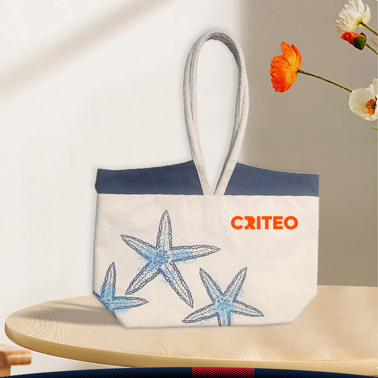 Choky Cotton Tote Bag, custom tote bag with logo imprint 2