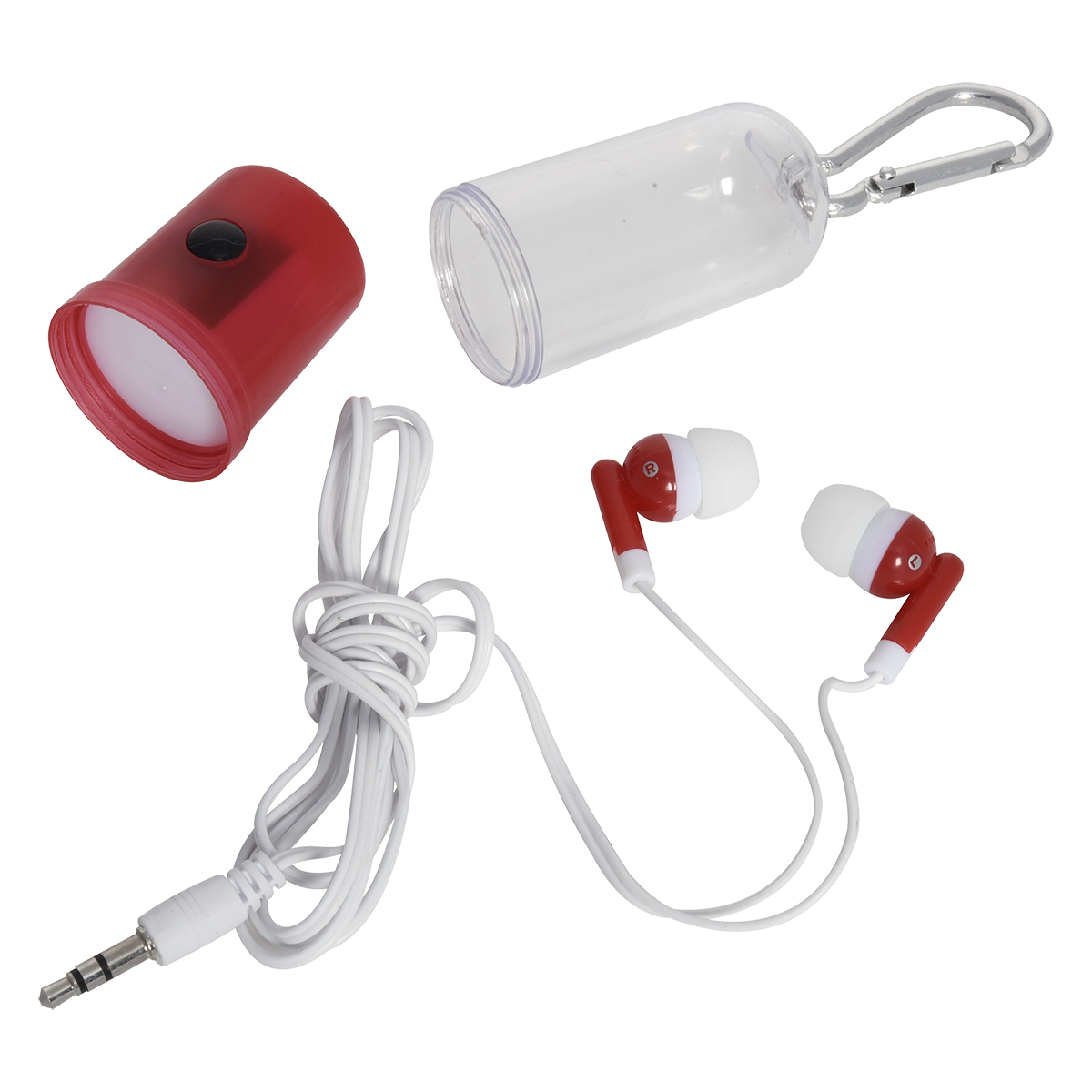 Earbuds With Flashlight Case 6