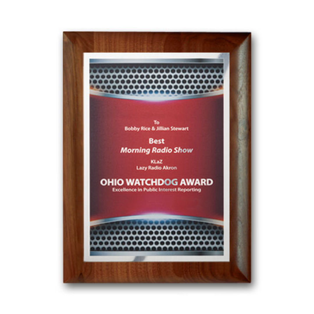 SpectraPrint™ Plaque - Rolled Edge Silver 2