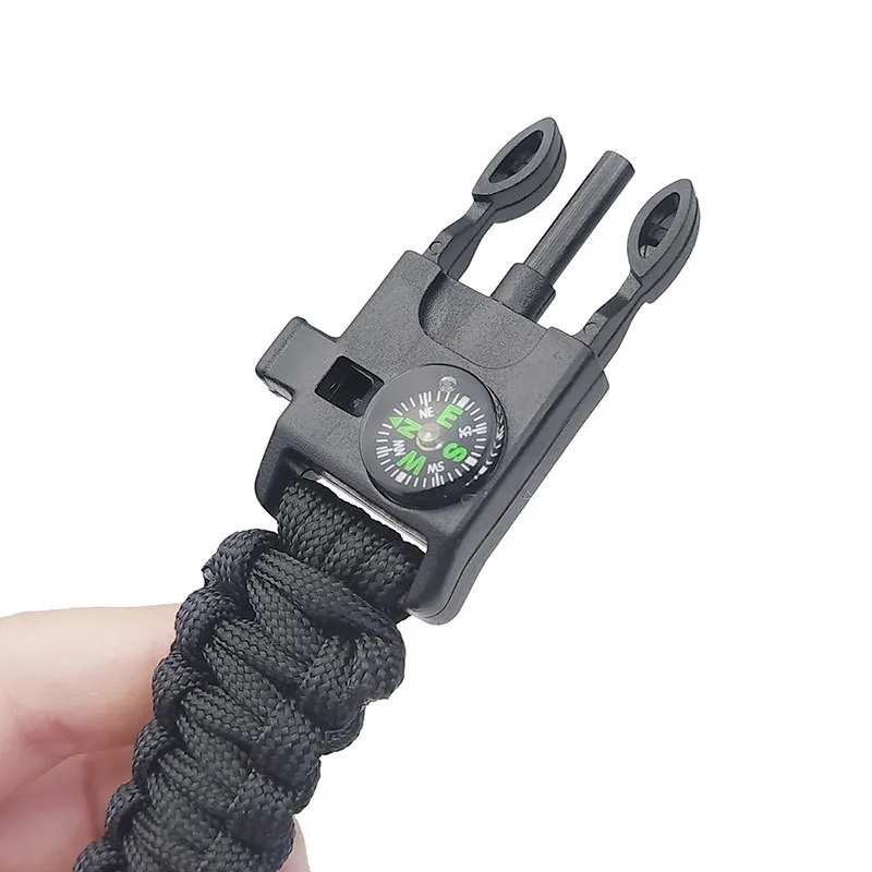5-in-1 life saving seven-core paracord braided bracelet 2