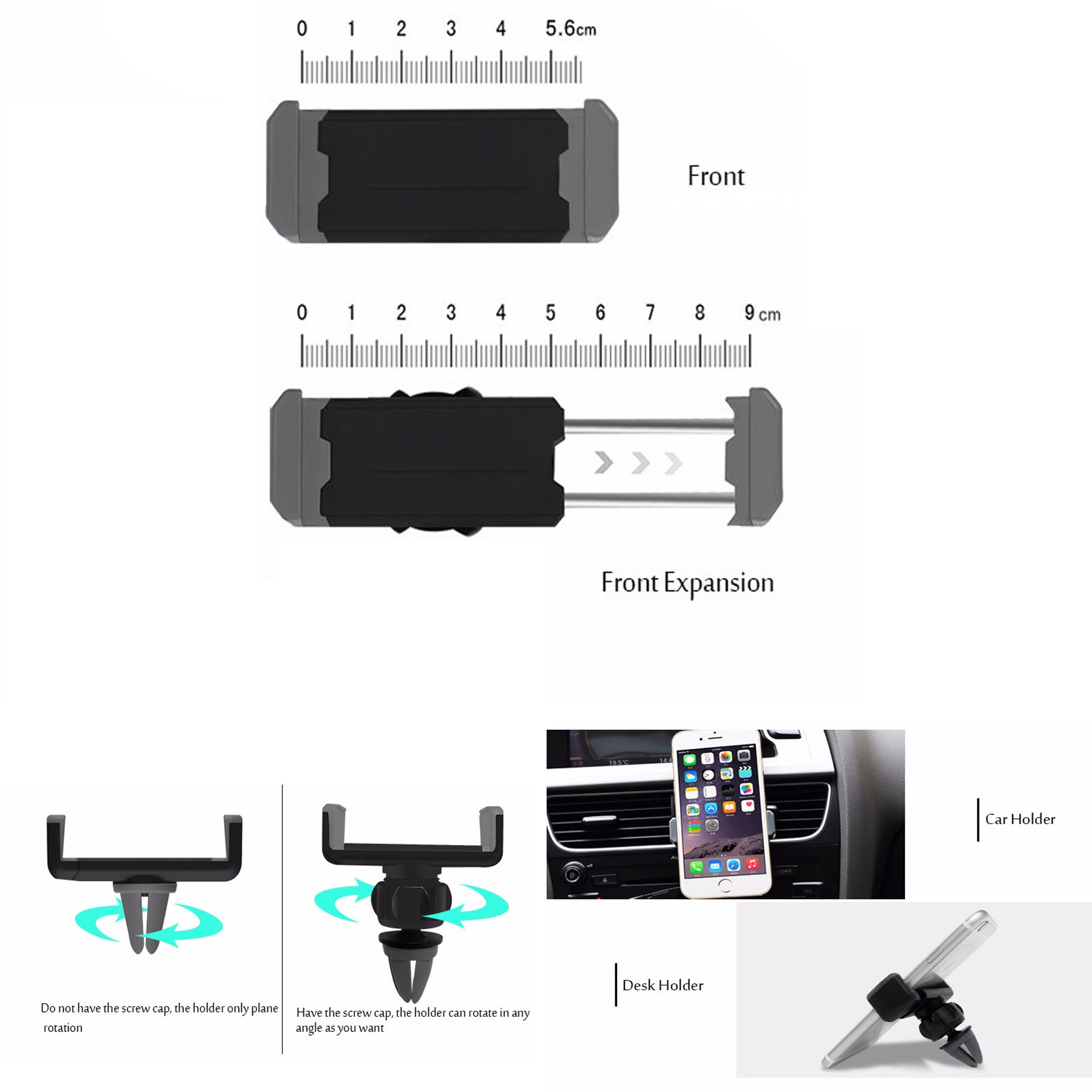 iBank ® Car Air Vent Mount 3