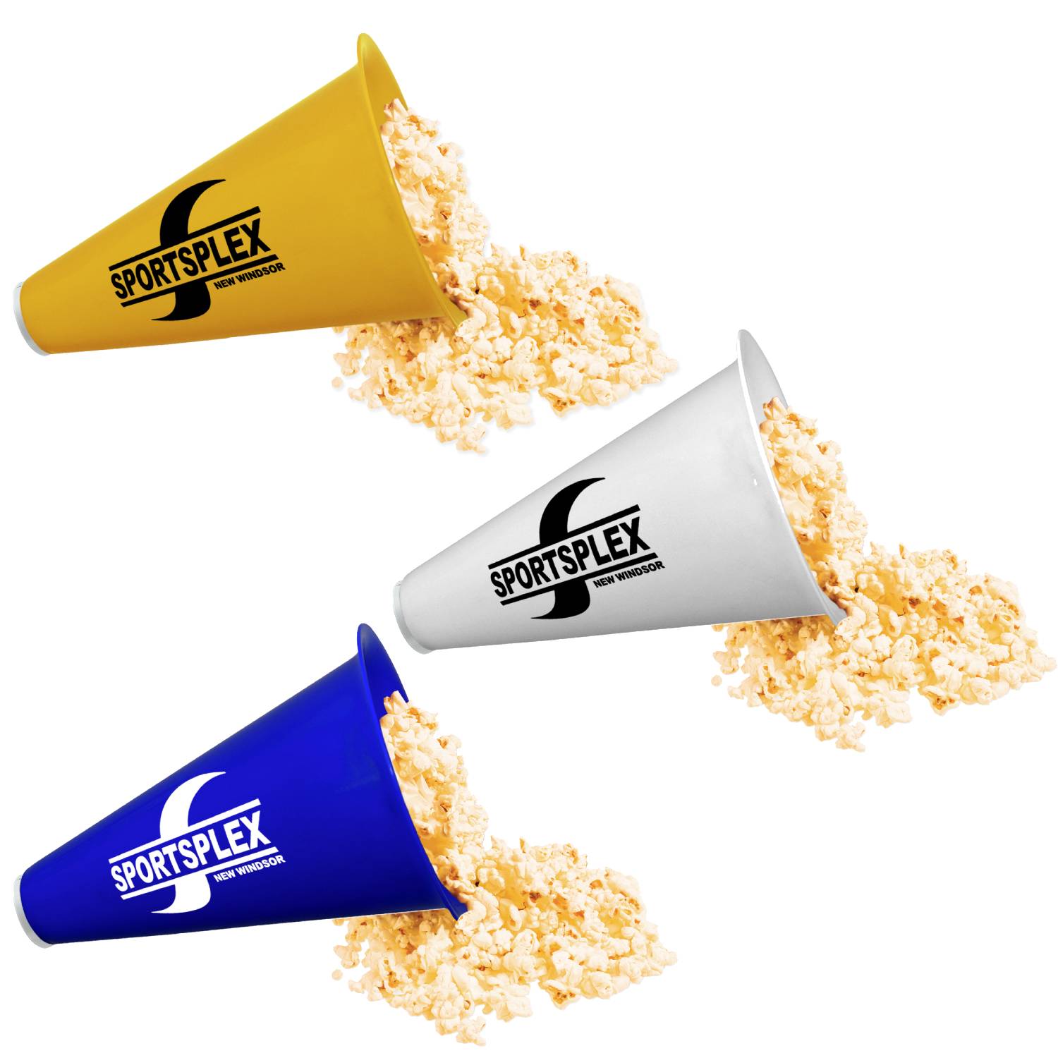 Megaphone and Popcorn Holder, 24oz. 2
