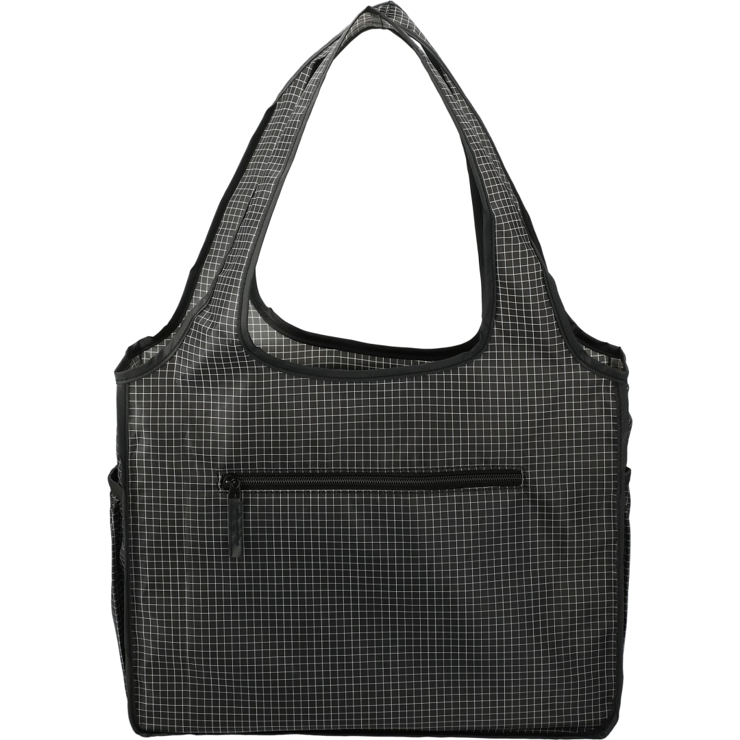 Grid Bungalow Tote, custom tote bag with logo imprint 29