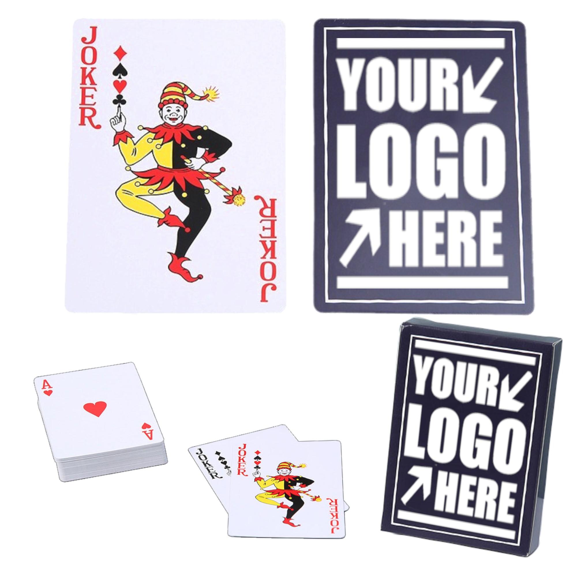 320gsm Fully Customized Poker Cards 1