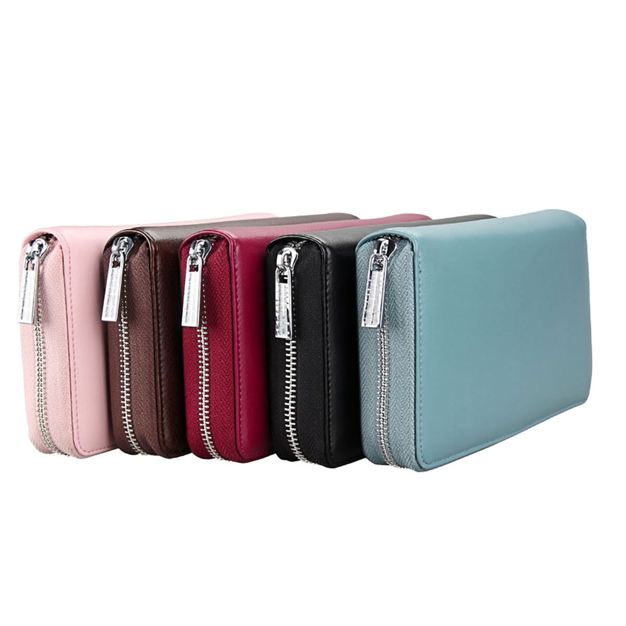 Adult's Unisex Leather RFID Blocking Wallet 5