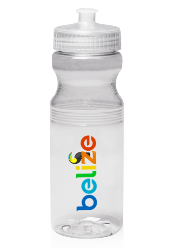 24 oz. Poly-Clear Bike Water Bottles 3