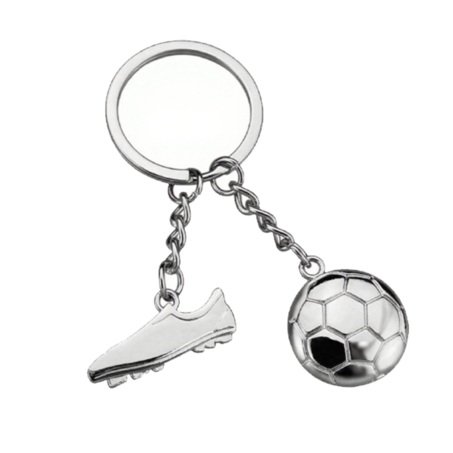 Metal Football Keychain 4