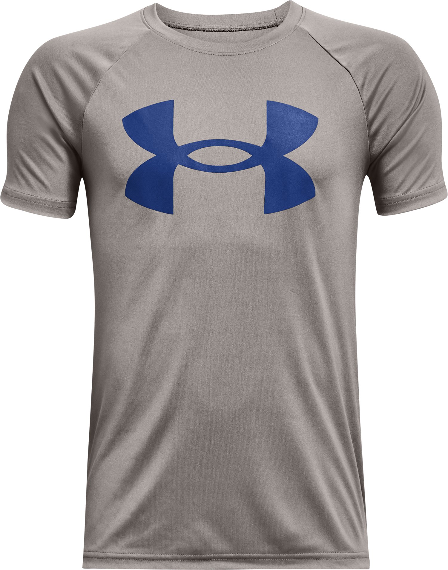 UA Tech Big Logo Boys' Short Sleeve 19