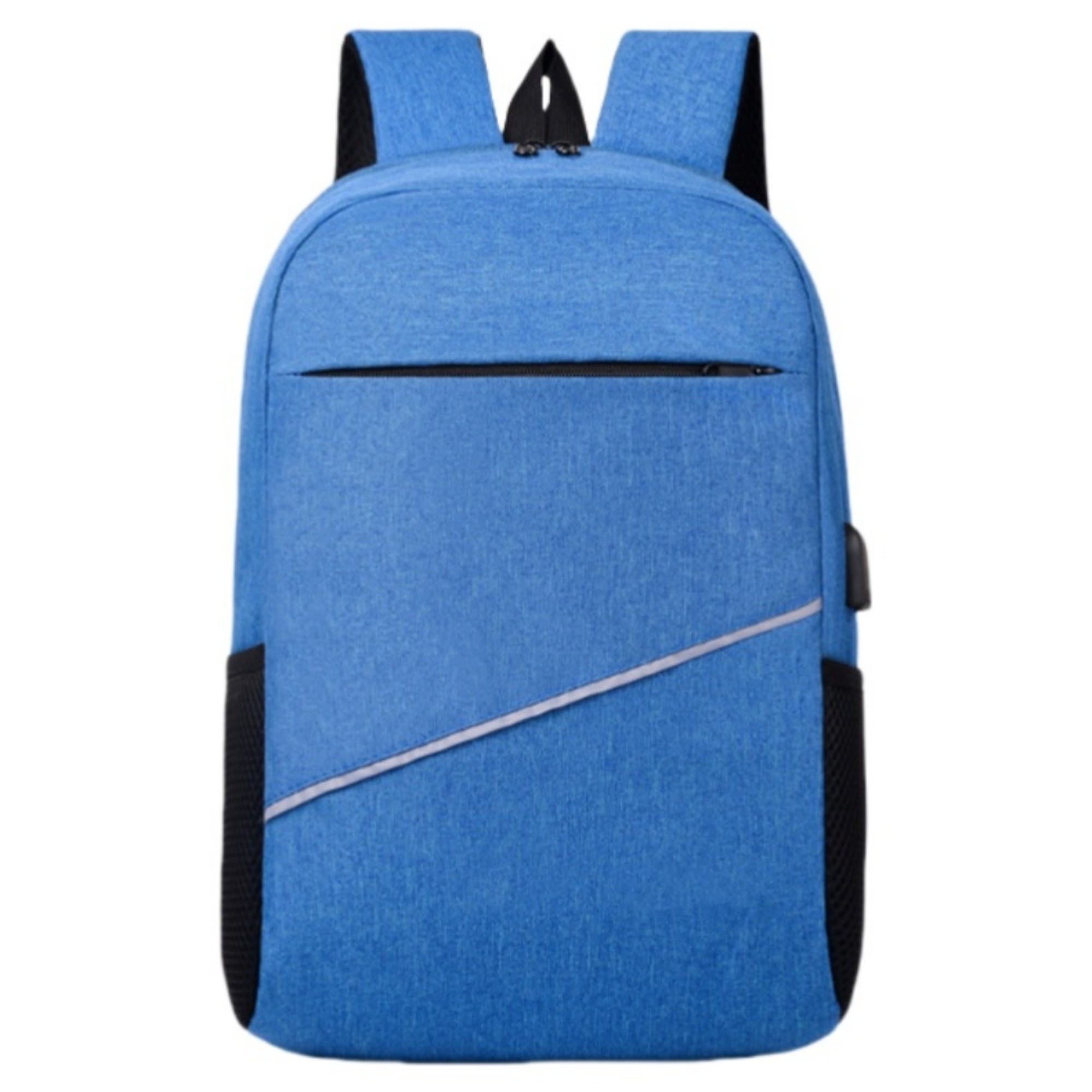 Oxford Fabric Backpack With USB Port 4