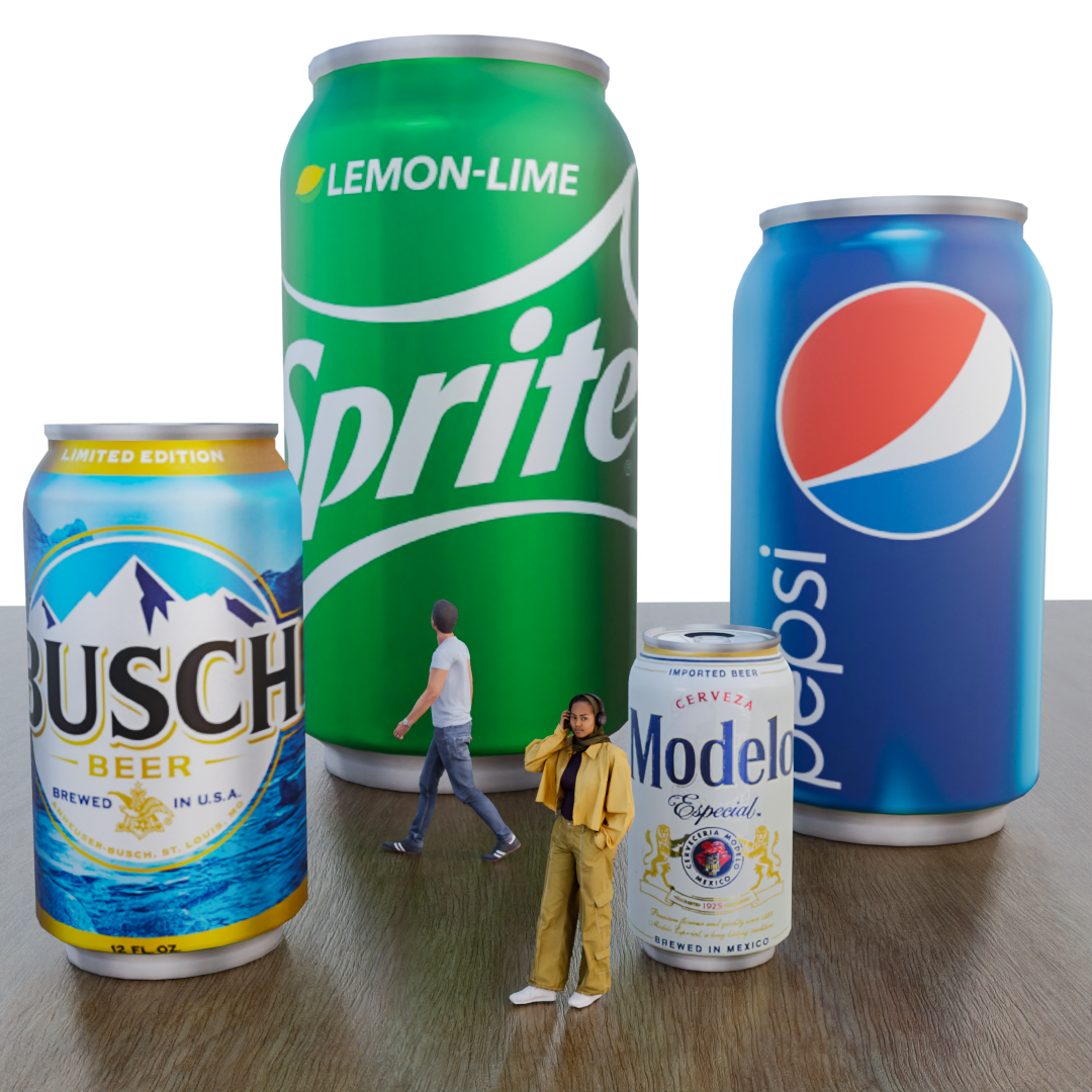 Custom Inflatable Can 6' / 8' / 10' / 15' / 20'