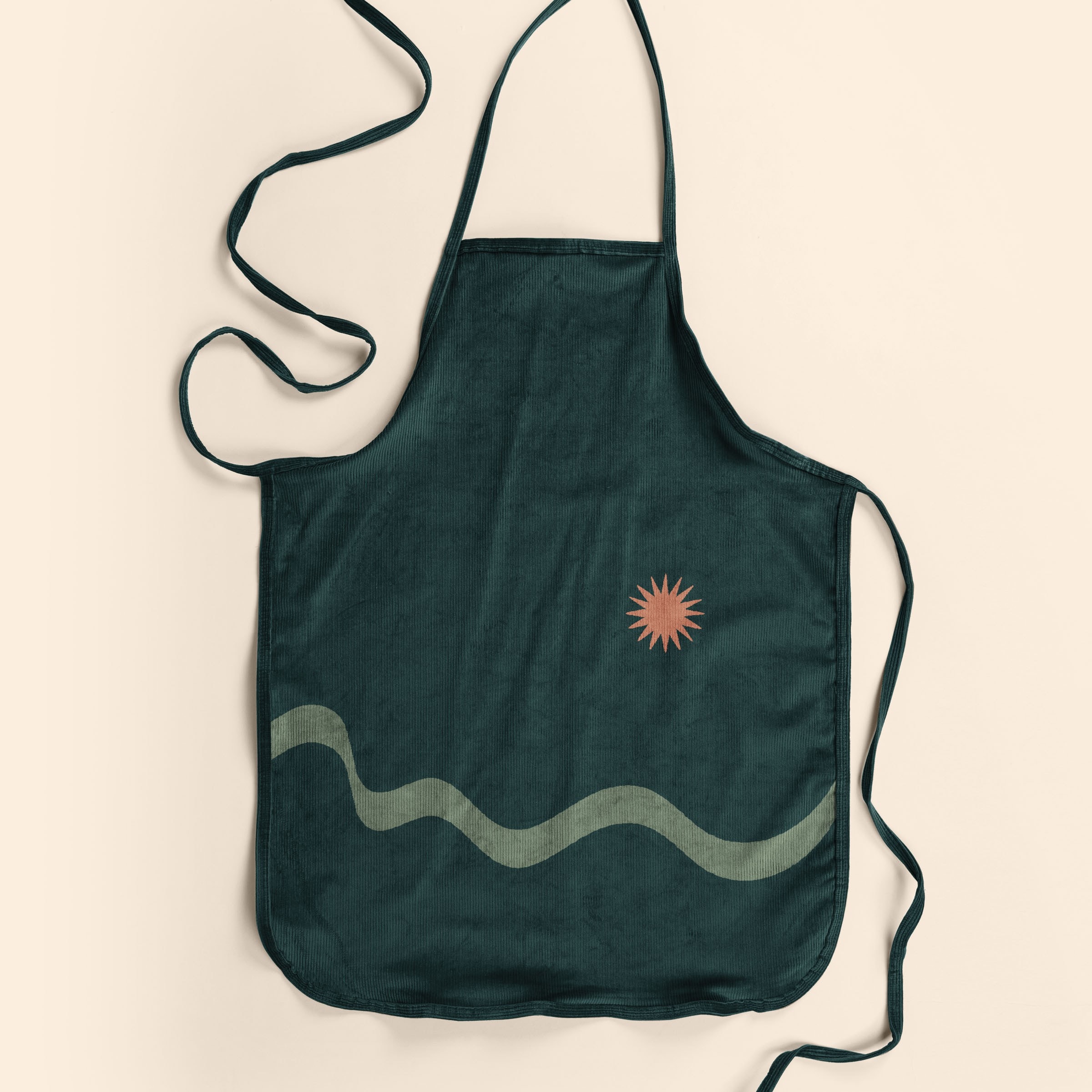 HOT MESS APRON - CORDUROY 1
