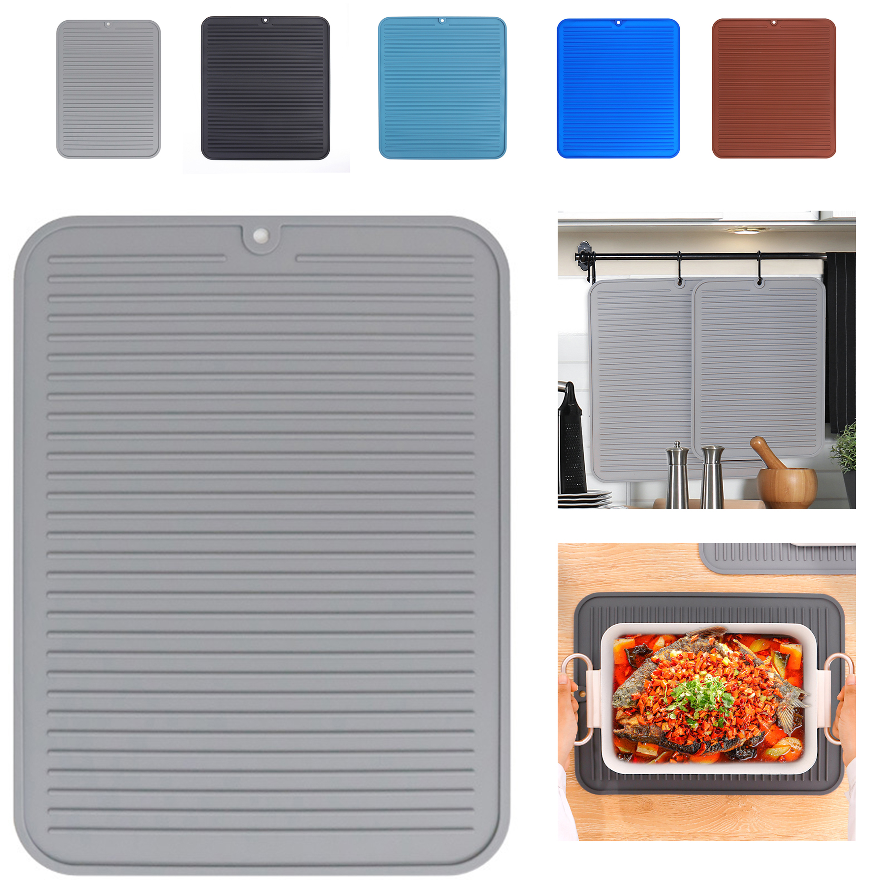 Silicone Dish Drying Mat