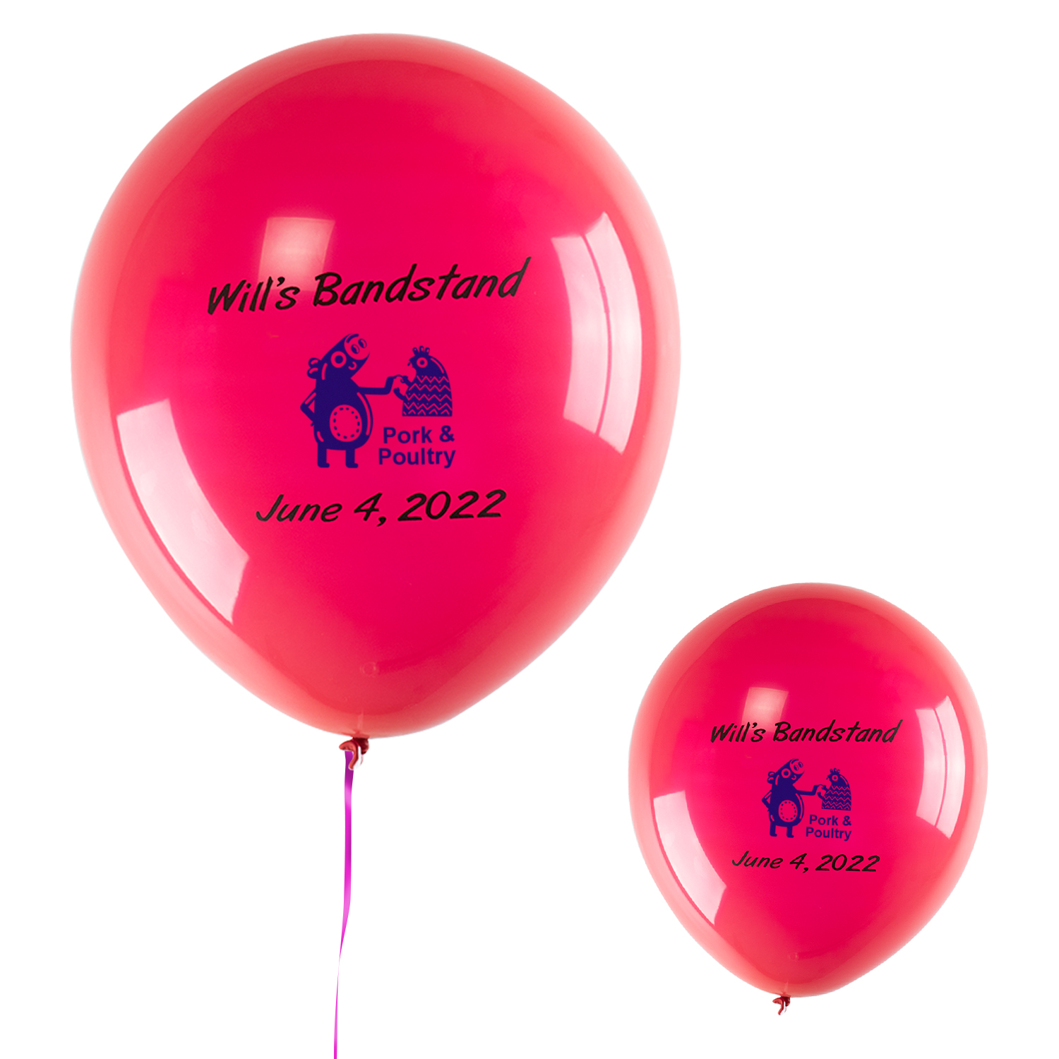 18" Standard Latex Balloon (2 Color Imprint) 2