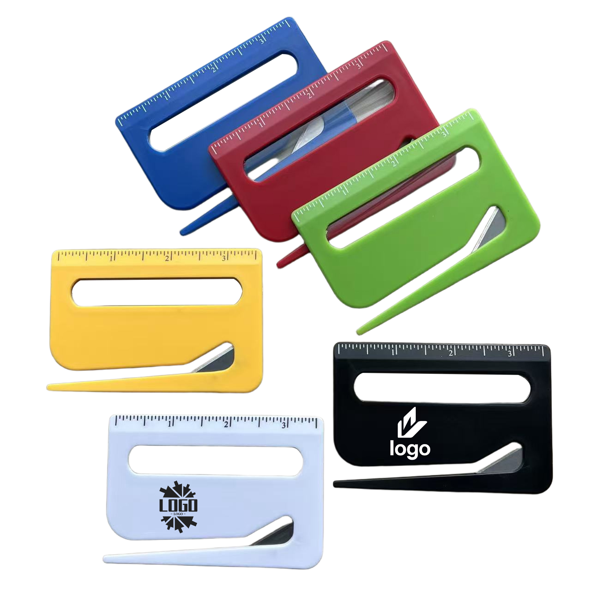 Compact Mail Cutter Featuring Scale And Magnifier 2