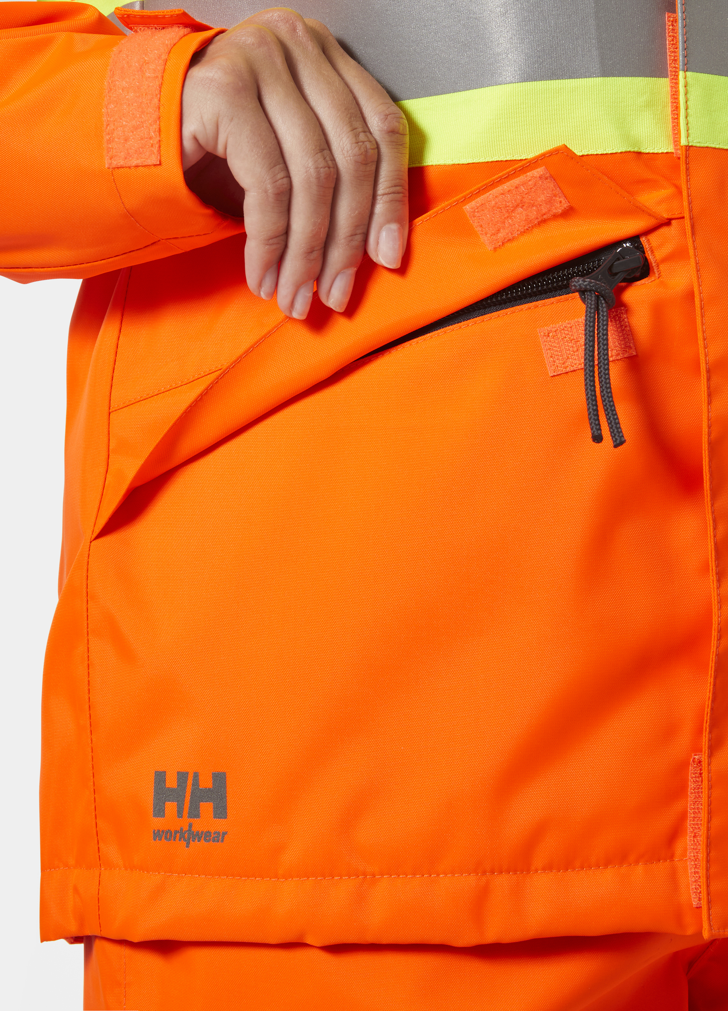 Helly Hansen Women's Alta Hi Vis Insulated Winter Jacket CSA 3