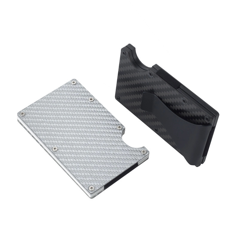 Rfid Blocking Carbon Fibre Card Holder Wallet 6