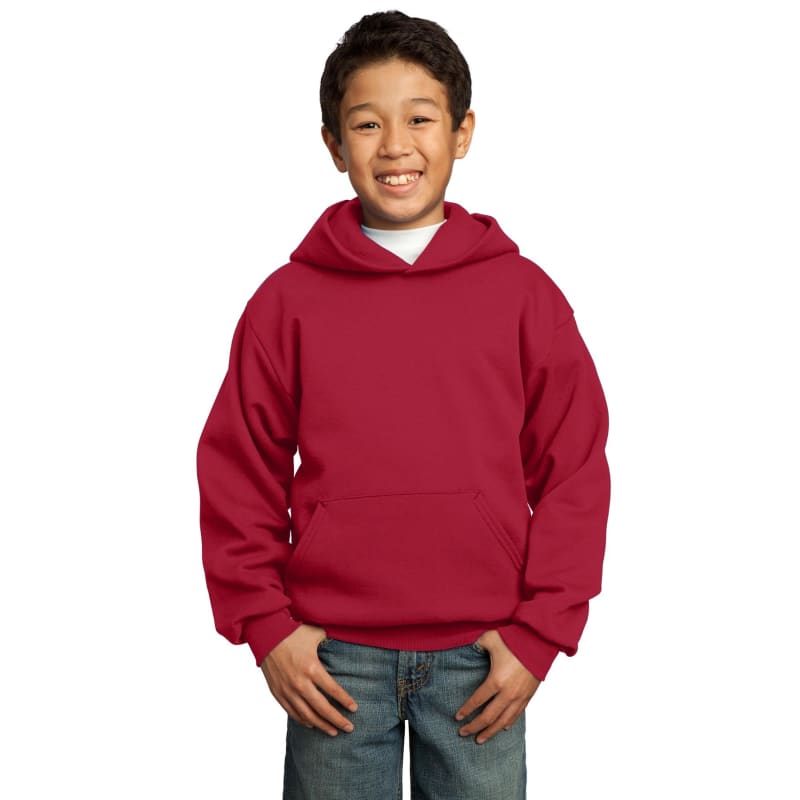 Port & Company - Youth Core Fleece Pullover Hooded Sweatshirt. 74