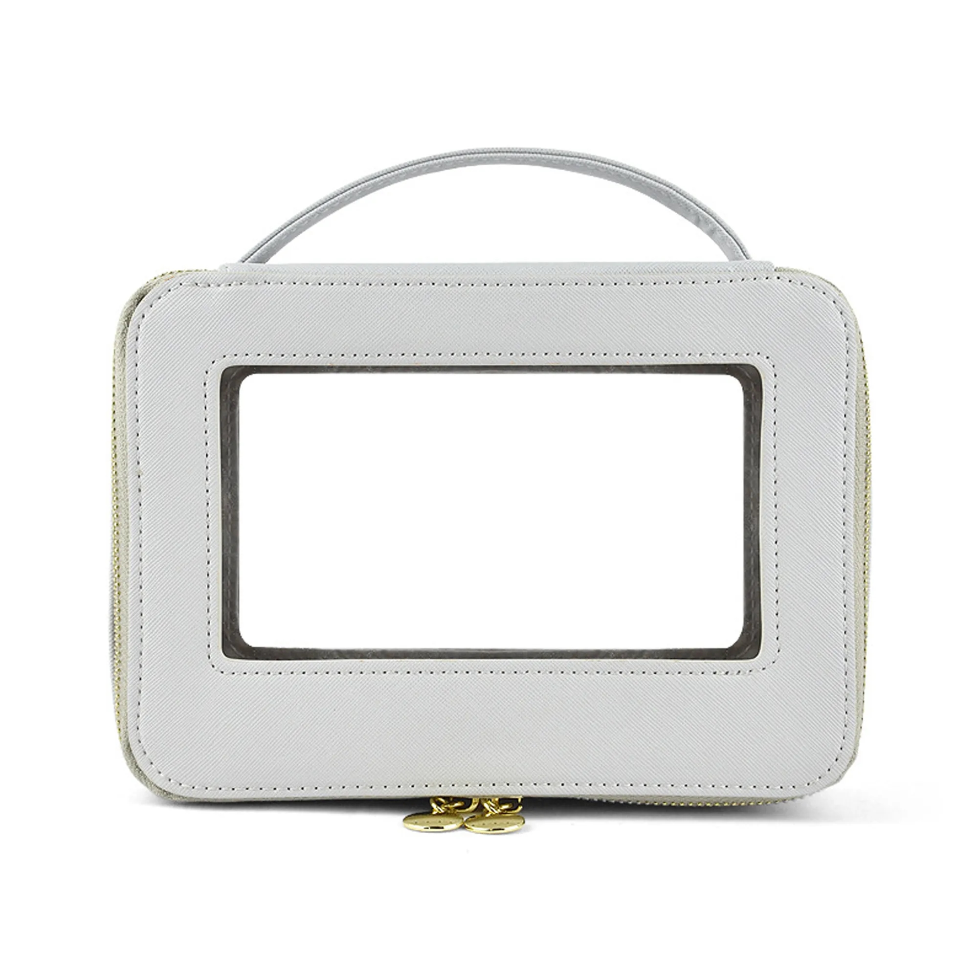 Portable Clear Window Makeup Bag 7
