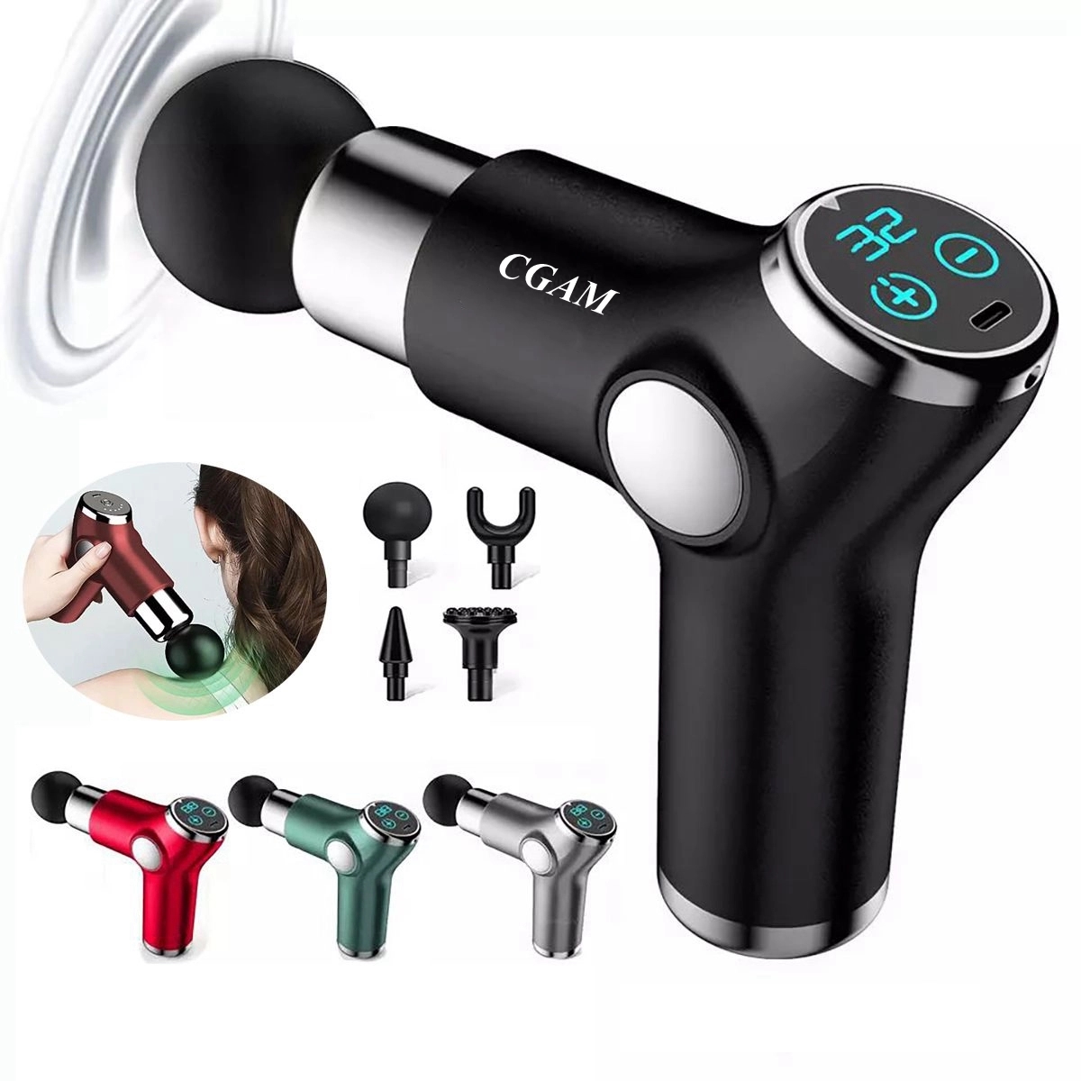 Mini Handheld Massaging Gun 1