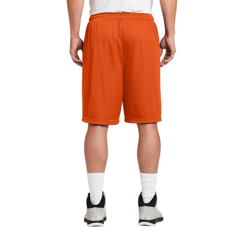 Sport-Tek Long PosiCharge Classic Mesh Short. 12