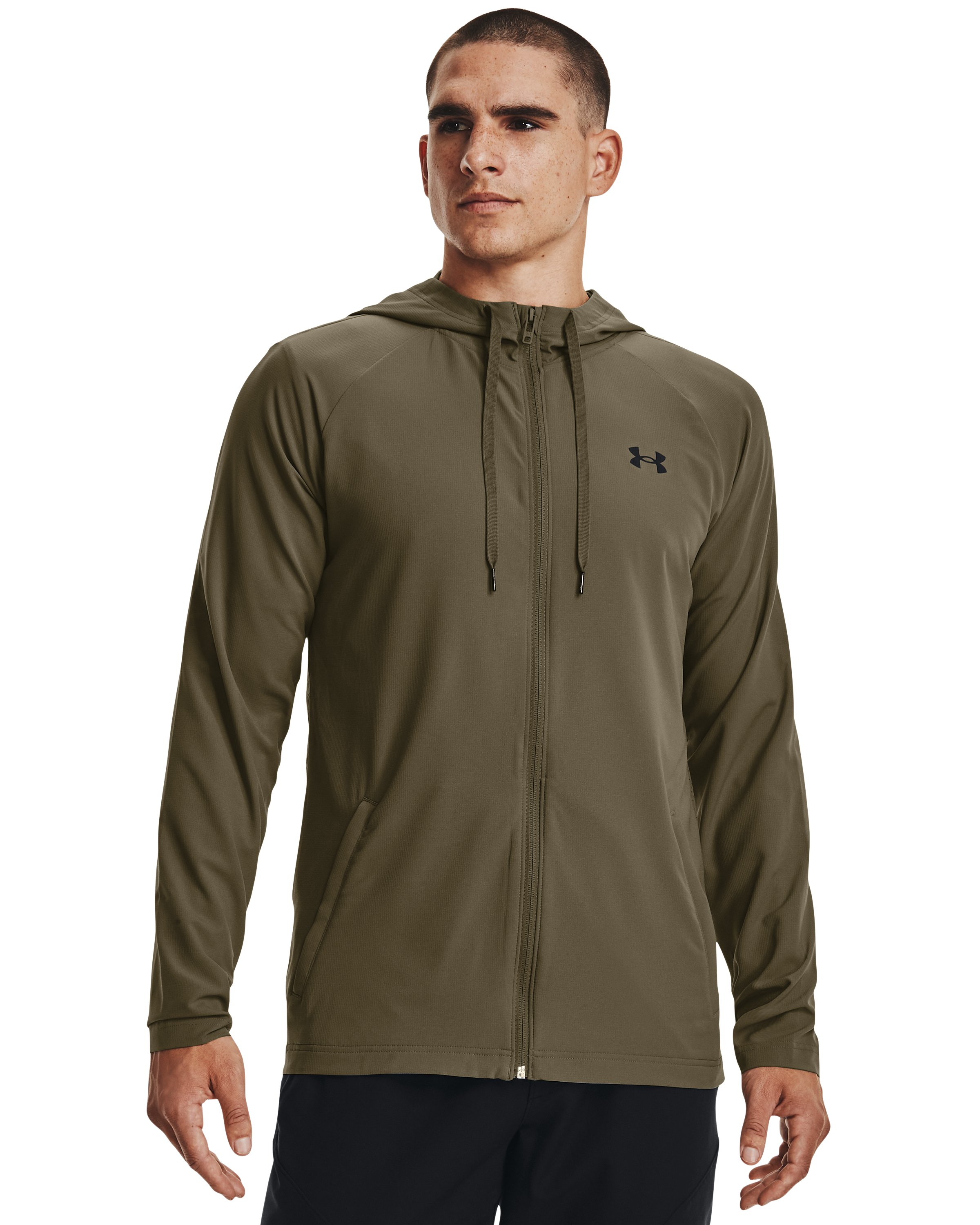 UA Woven Perforated Men's Windbreaker Jacket 5