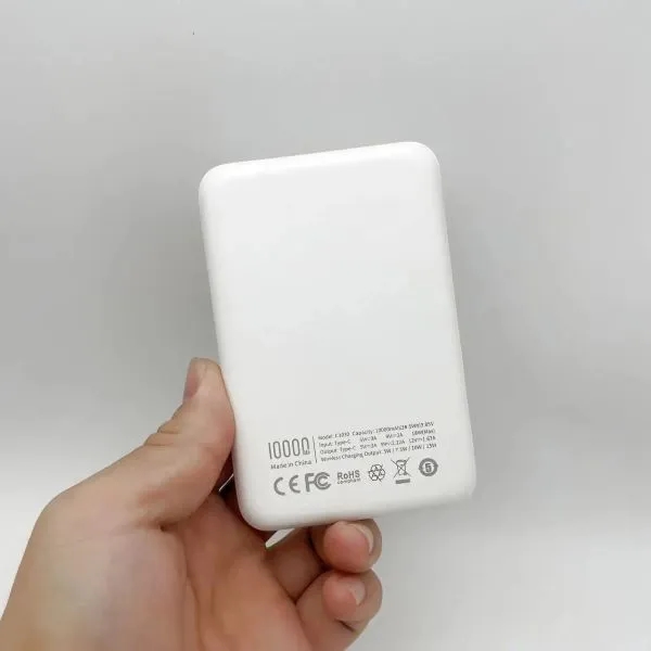Custom Magnetic wireless High quality Power bank 10000mAh 1