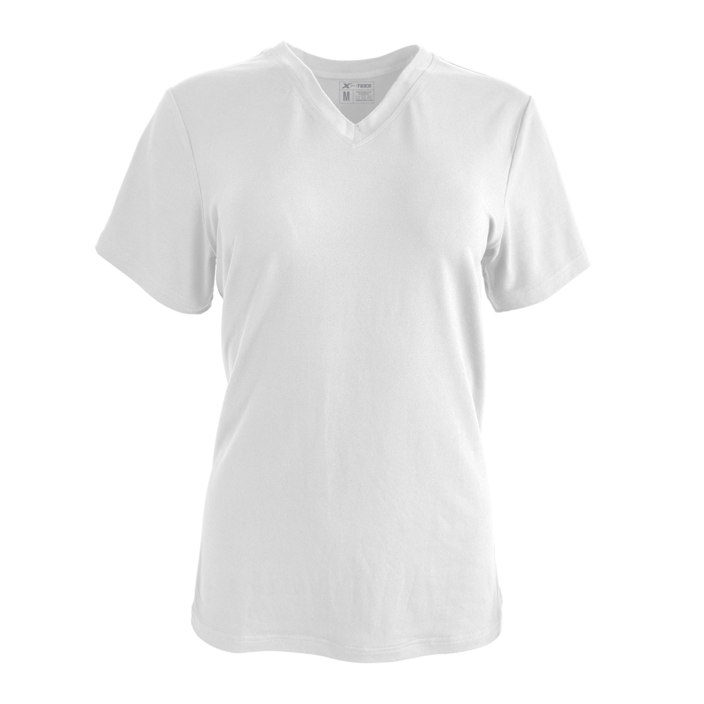 Velvet Jersey Women's Set-In Sleeves V-Neck T-Shirt