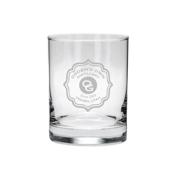 Cask Strength 13.5 oz Libbey Heavy Base Whiskey Rocks Glass 13