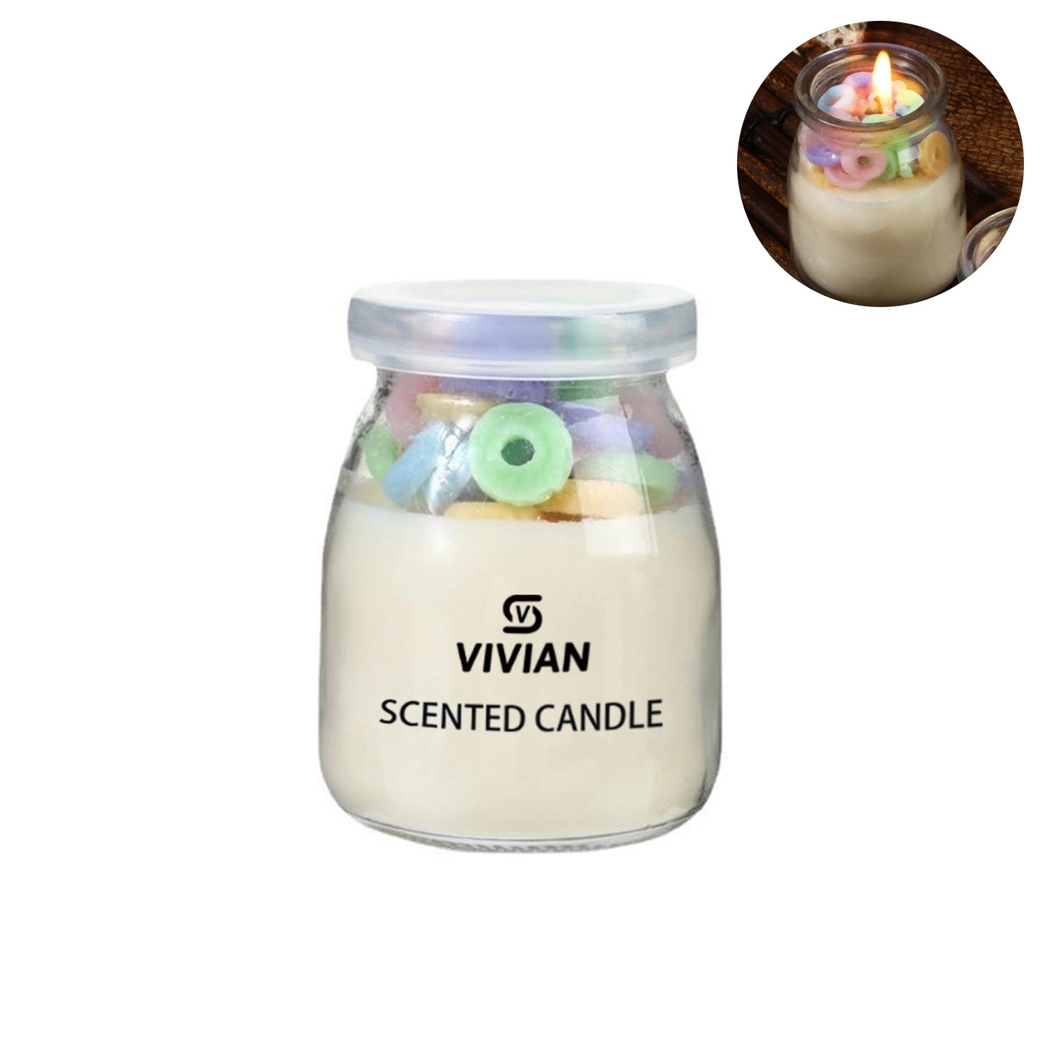 7 Oz. Scented Candles In Cute Shape 2