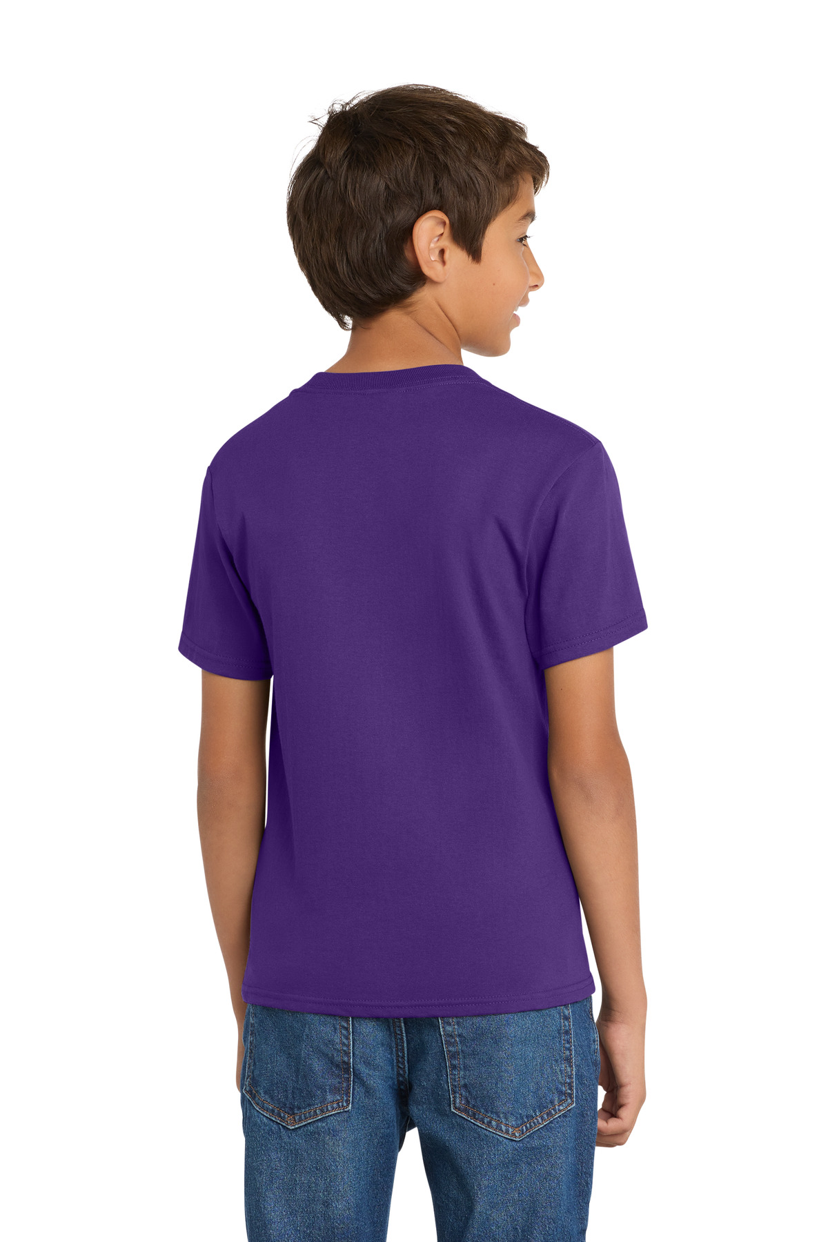 Port & Co Youth Core Cotton Tee. PC54Y 255