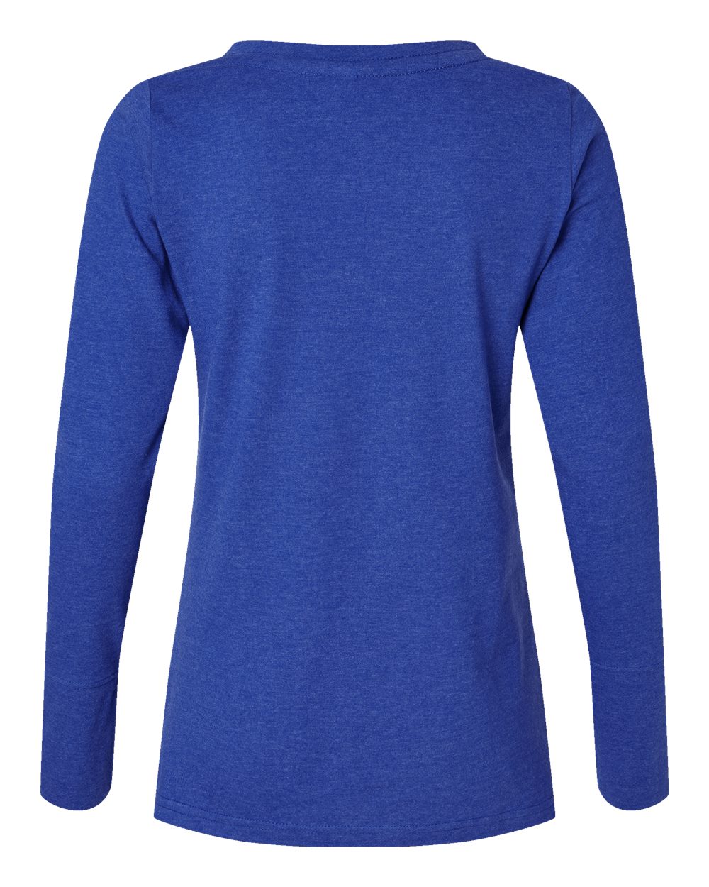 Women's Fine Jersey Lace-Up Long Sleeve T-Shirt - 3538 20