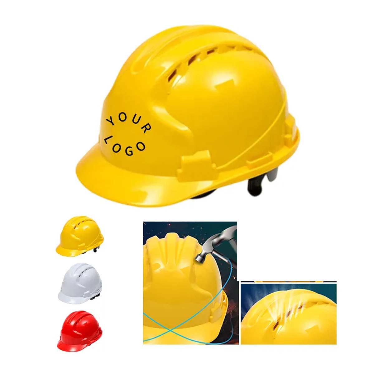 Durable ABS Helmet for Job Sites 2