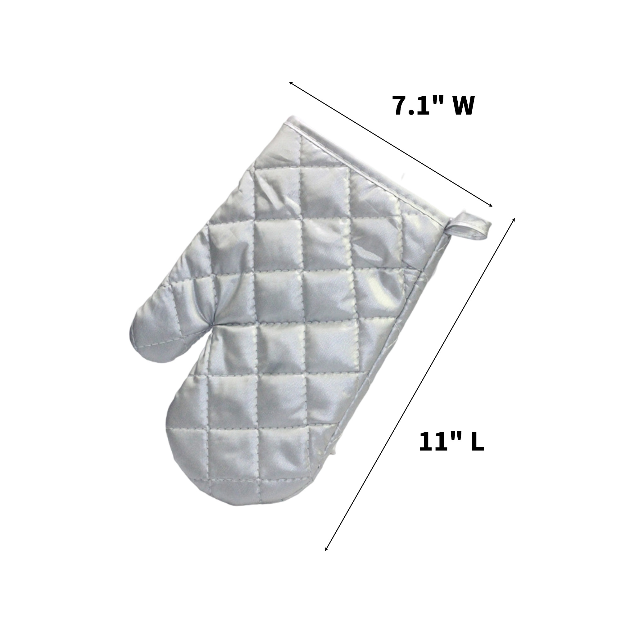 Polyester Oven Mitt 11 x 7.1" With Loop 4