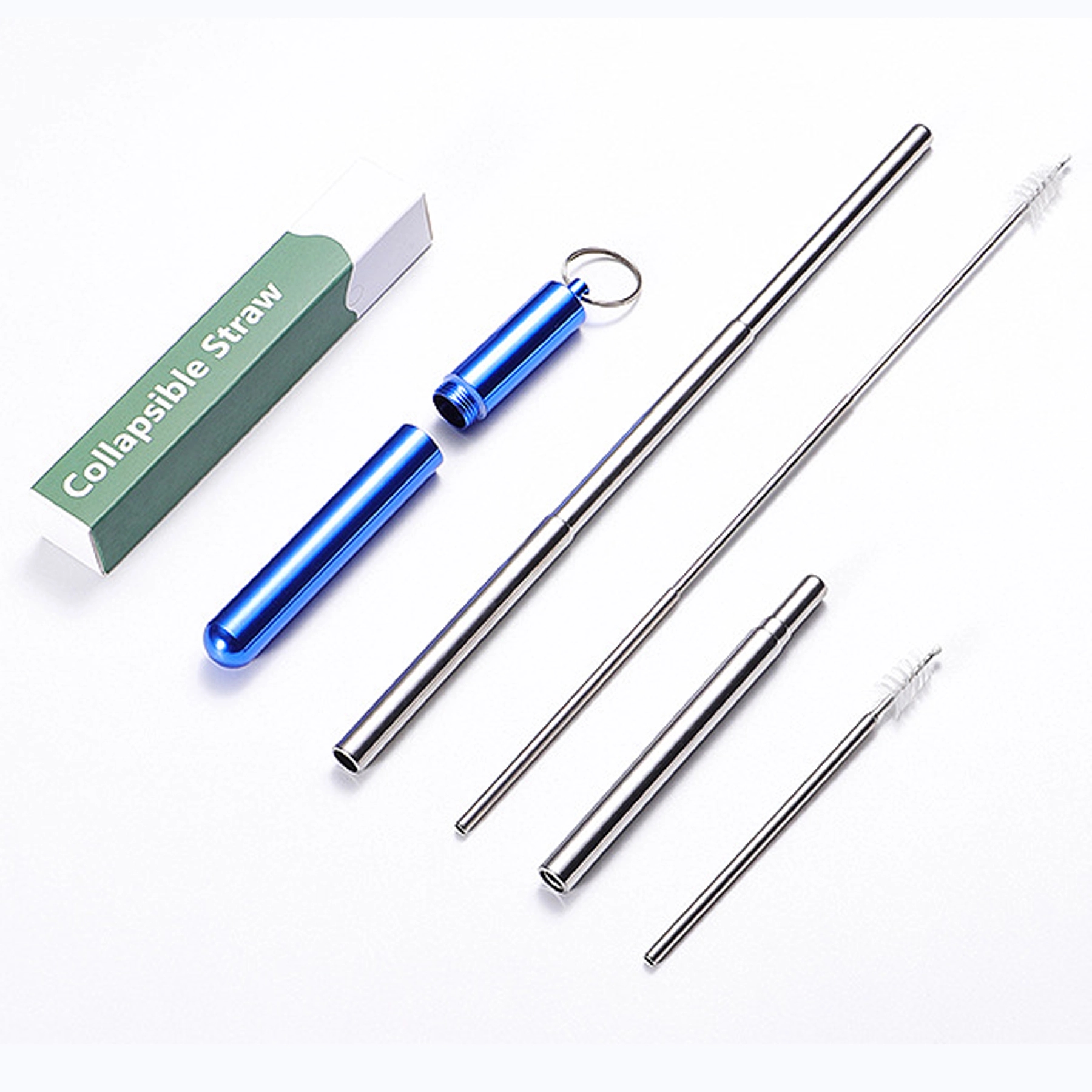Portable Collapsible Straw Set 2