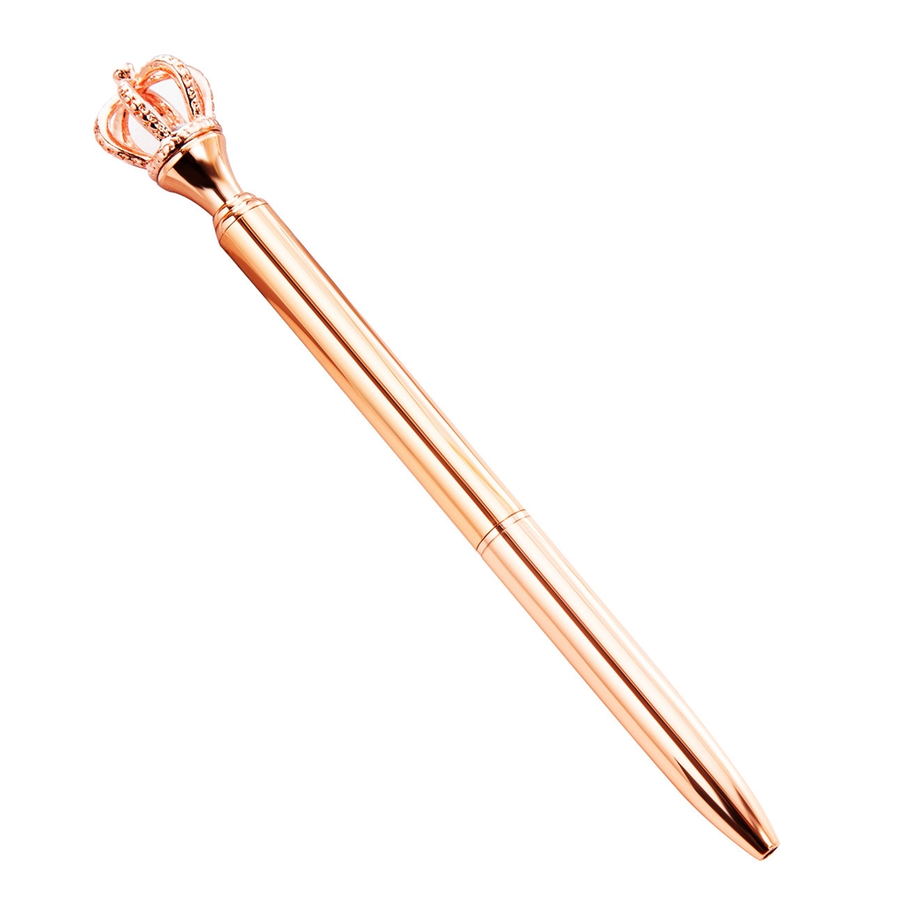 Shiny Metal Royal Crown Ballpoint Pen 3