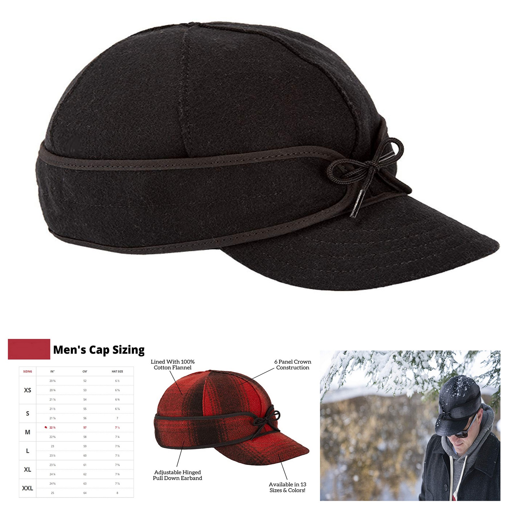 Baseball Hat with Ear Flaps 2