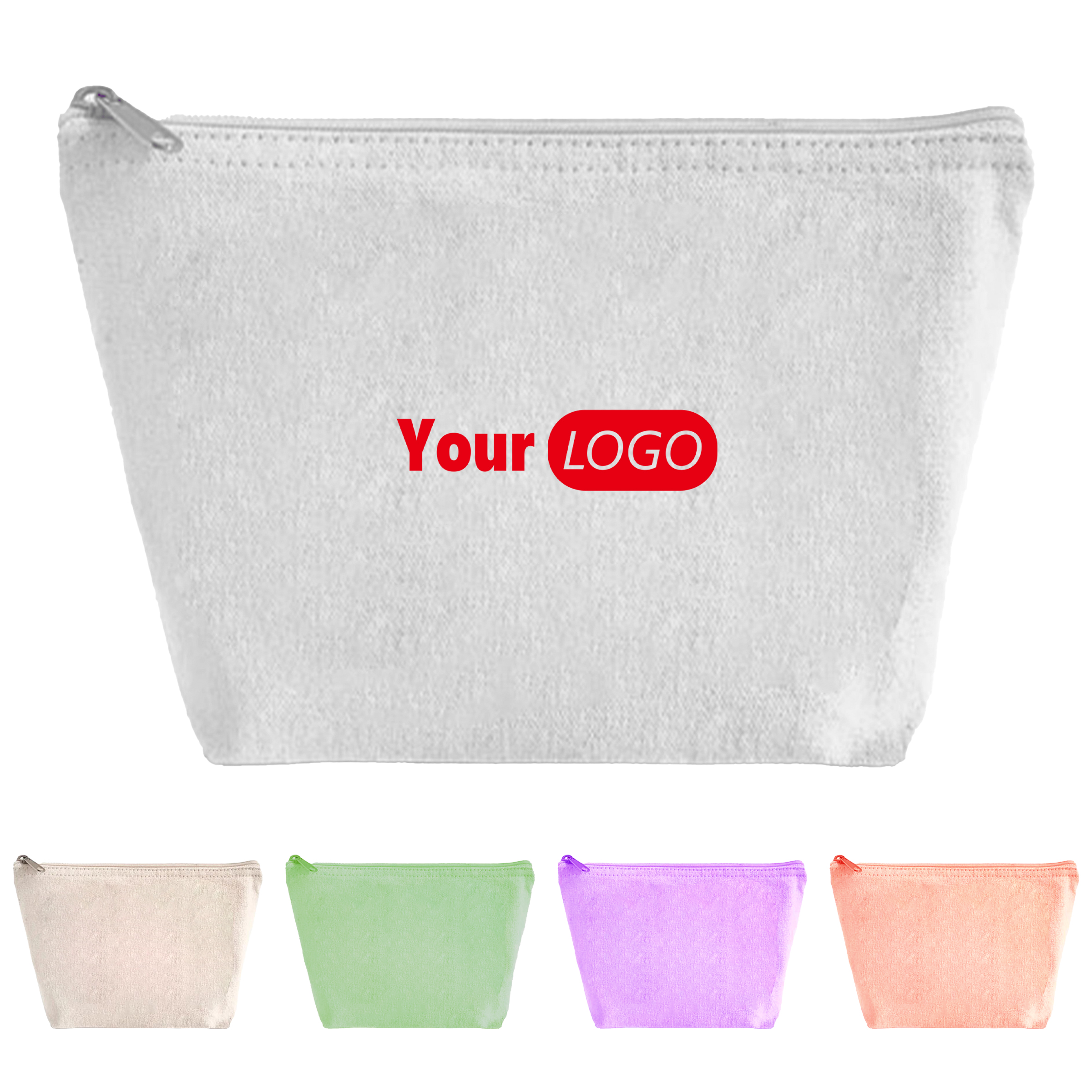 Canvas Eco Zipper Pouch 5