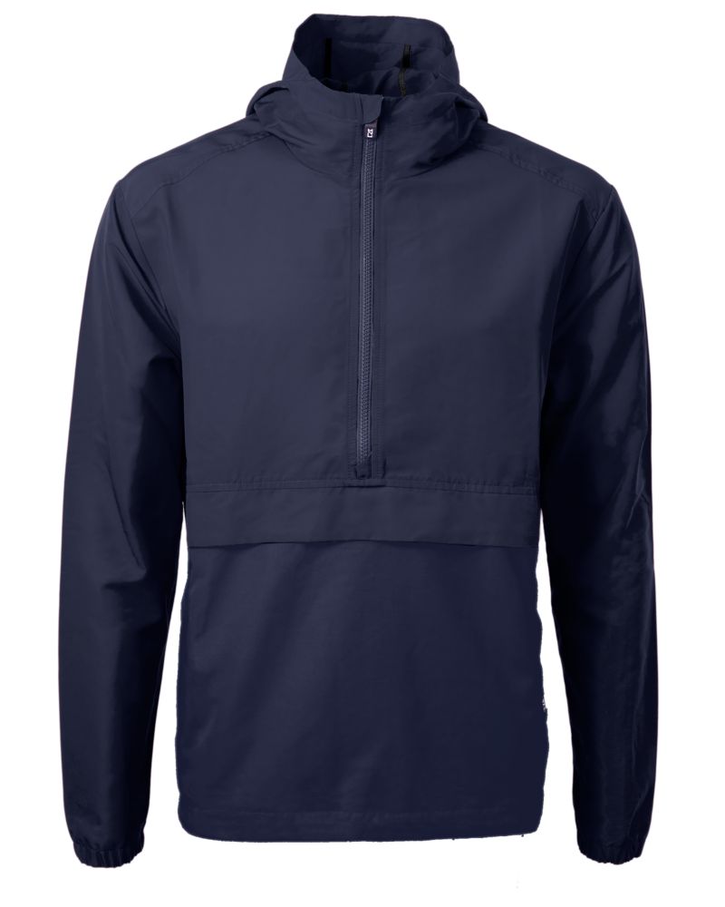 Cutter & Buck Charter Recycled Packable Mens Half Zip Anorak Jacket 59