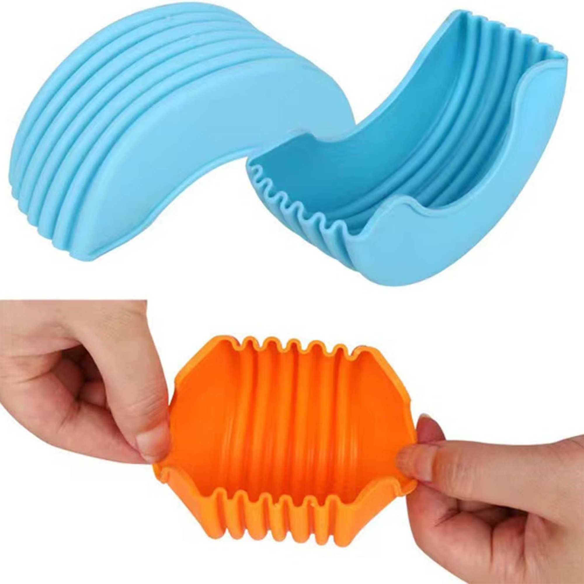 Retractable And Customizable Sandwich Hamburger Holders 5