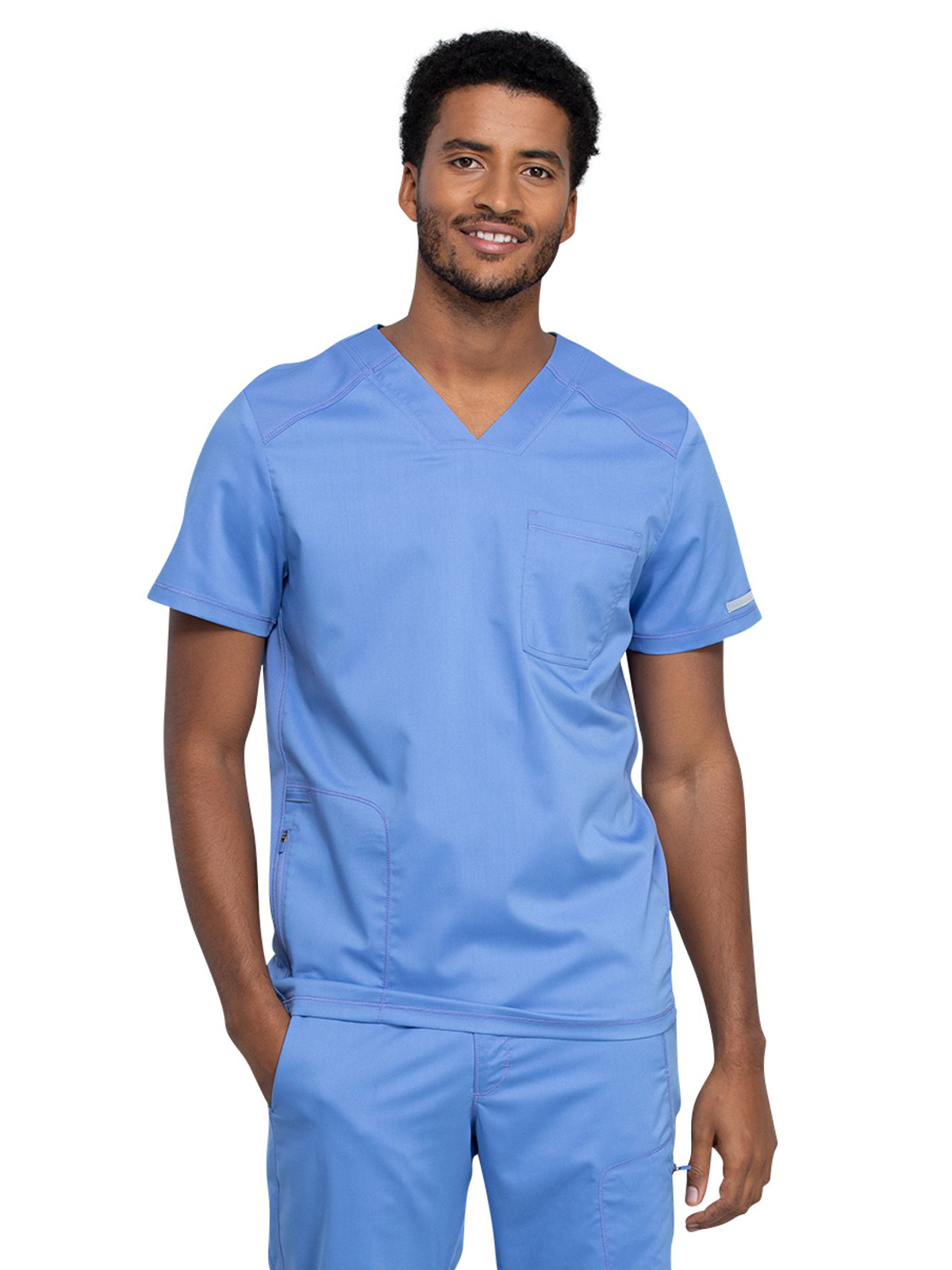 Cherokee - Workwear Revolution - Men's 2-Pocket V-Neck Top 27