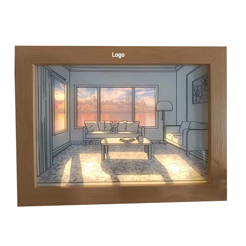 Light Up Painting LED Photo Frame 5