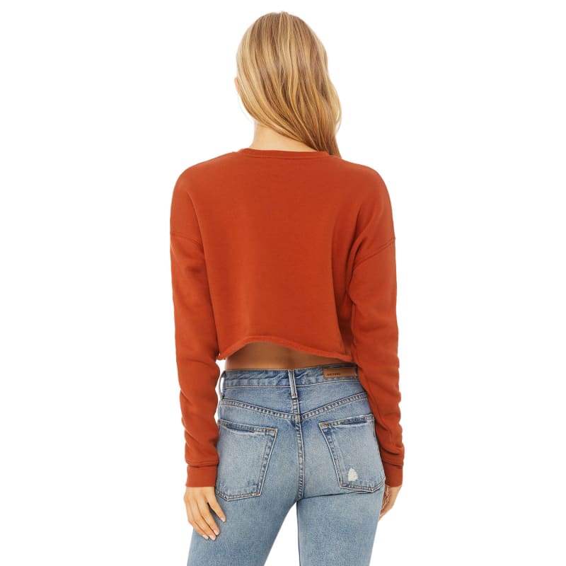 Bella + Canvas Ladies' Cropped Fleece Crew 20