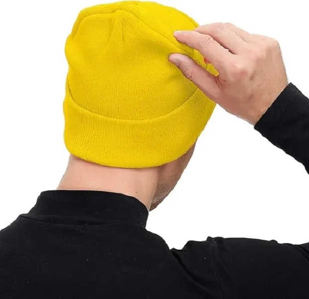 Knit Beanie Cap 2