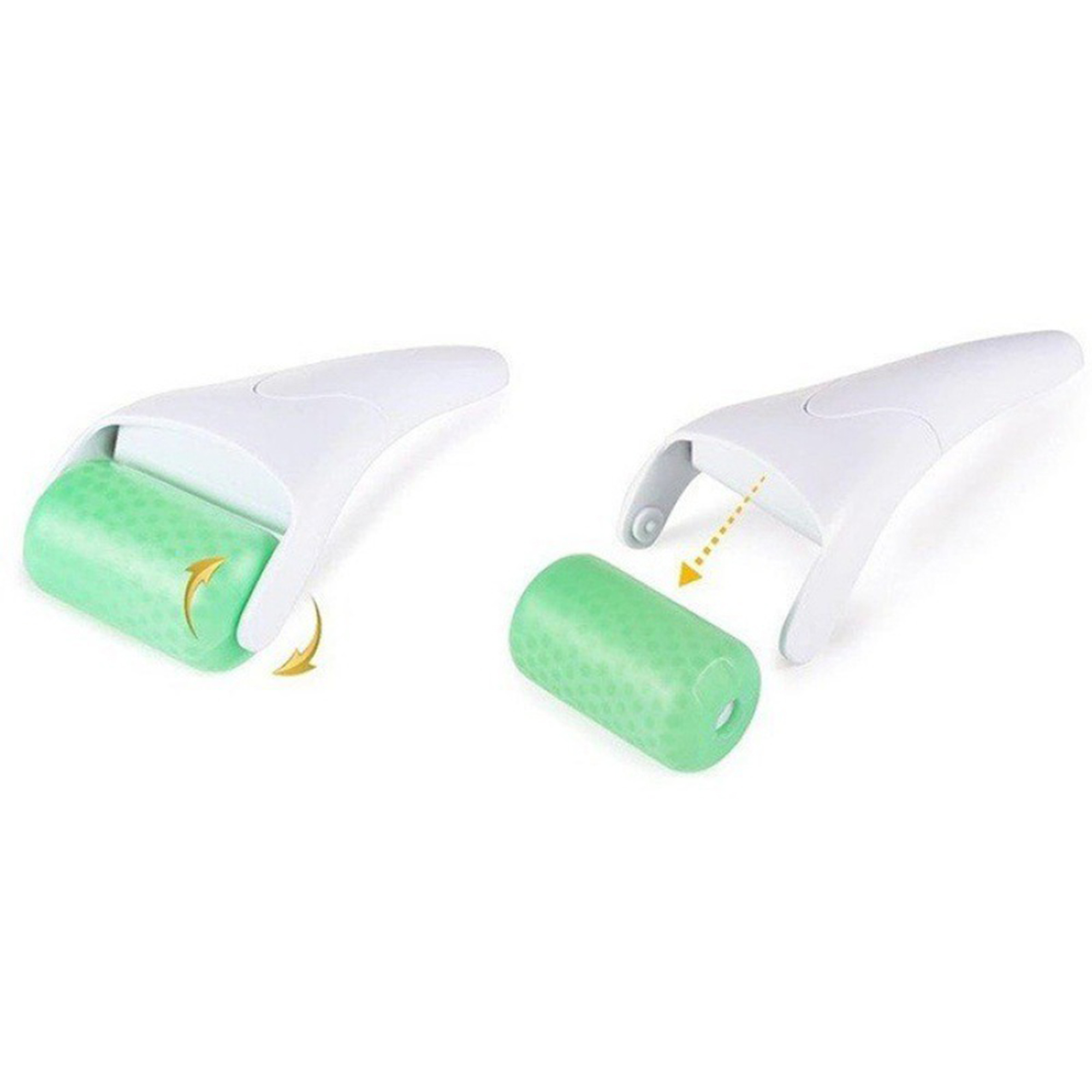 Facial Massage Ice Roller With Plastic Handle 3