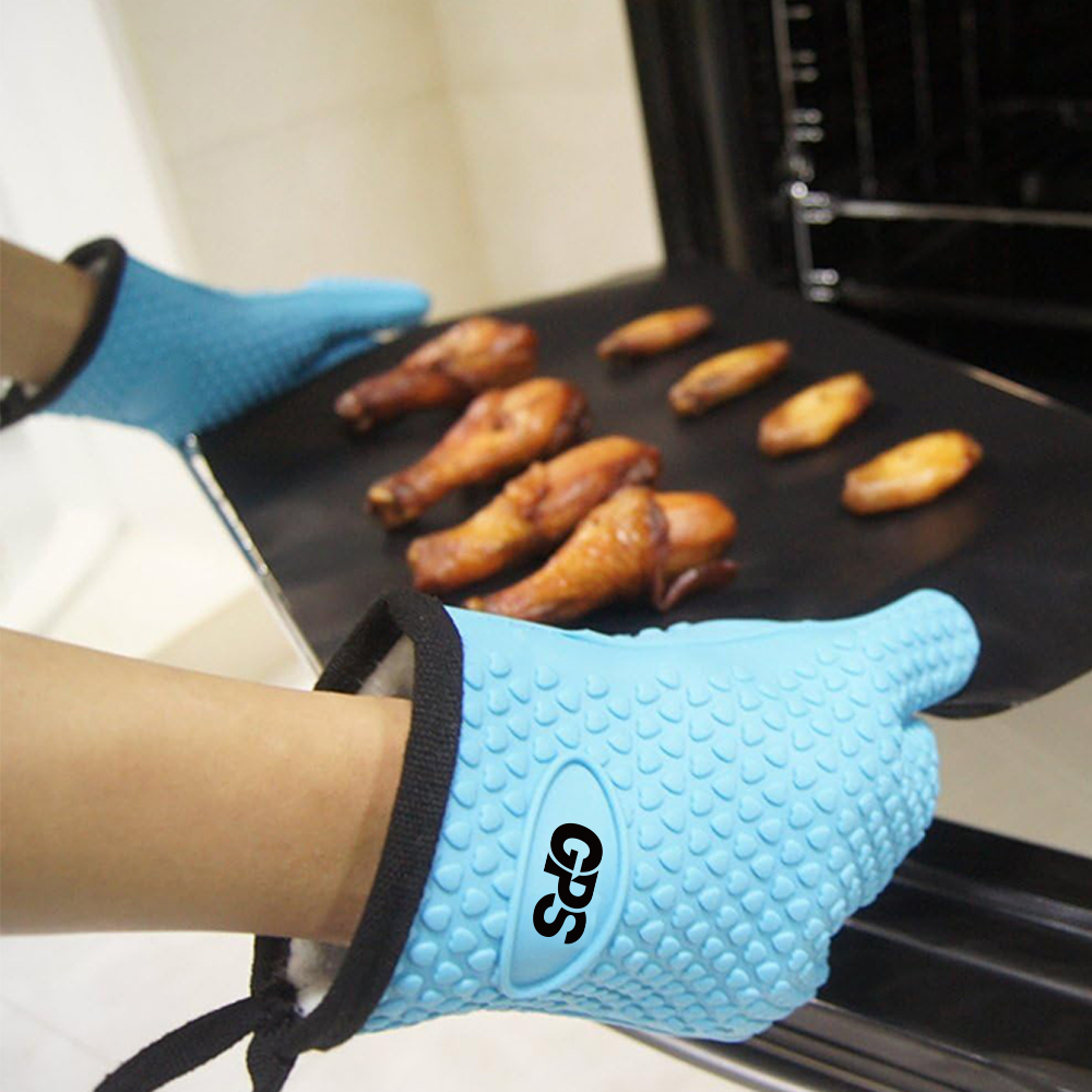 Silicone Heat Resistant Cooking Gloves 3